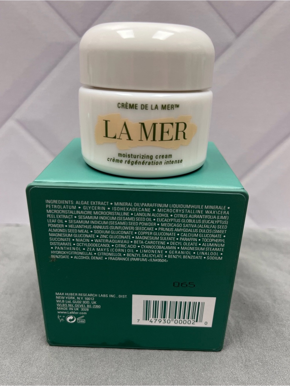 La Mer Crème de la Mer Moisturizing Cream 1 oz / 30 mL w/ OPEN Box